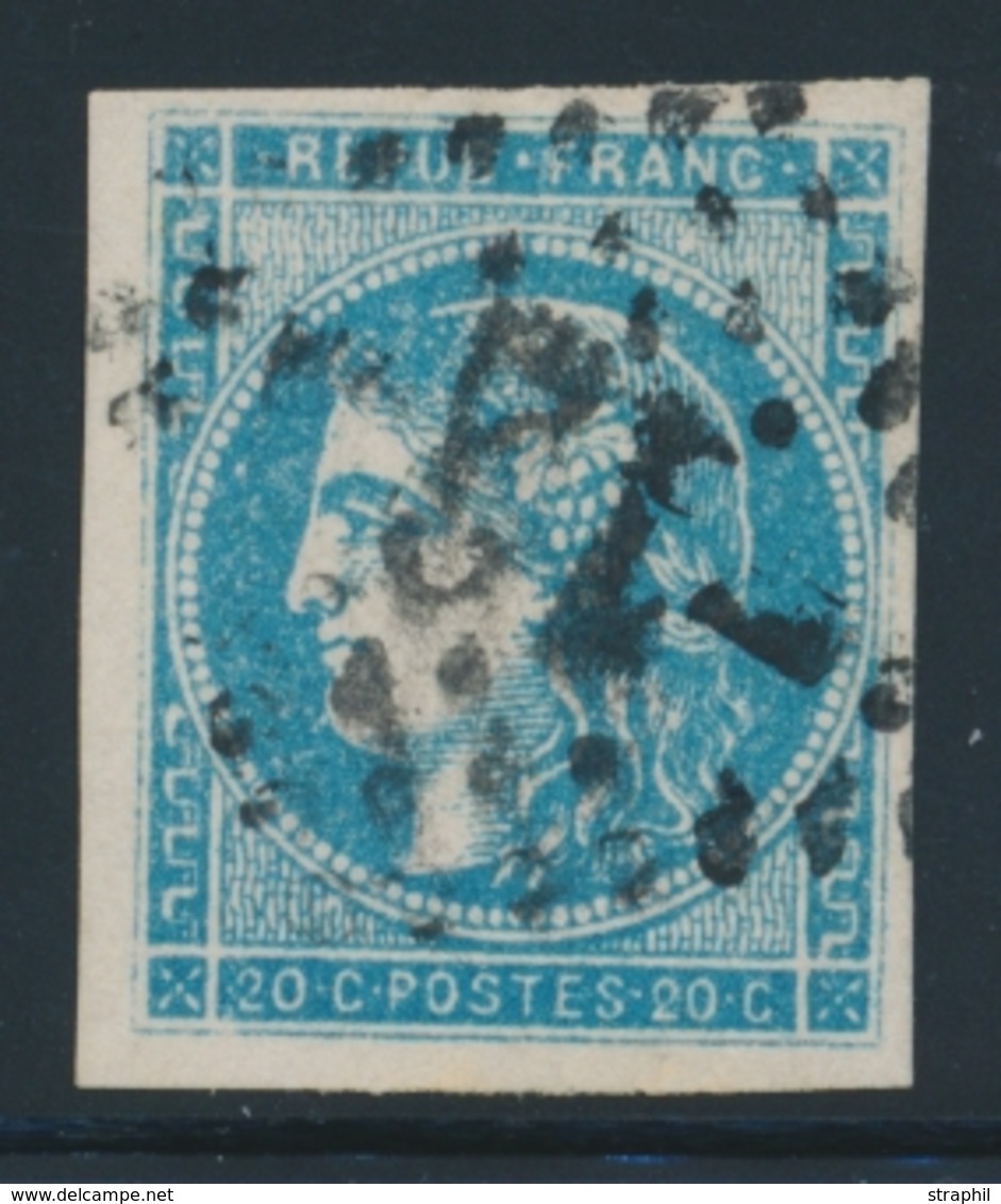 O EMISSION DE BORDEAUX - O - N°45C - Report 3 - TB/SUP - 1870 Bordeaux Printing