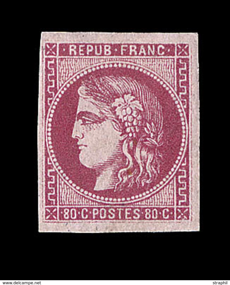 * EMISSION DE BORDEAUX - * - N°49b - Rose Vif - TB - 1870 Ausgabe Bordeaux