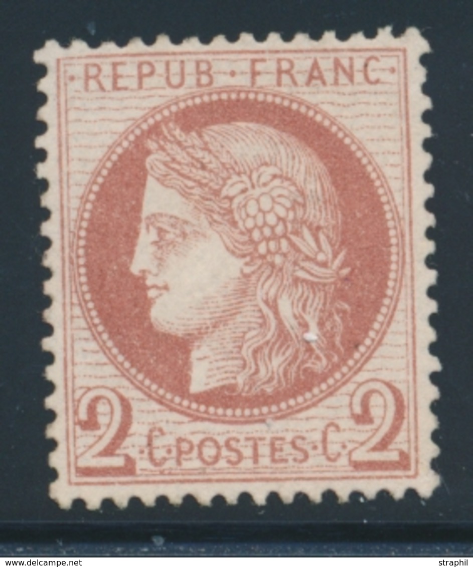 (**) CERES III ème REPUBLIQUE - (**) - N°51 - 2c Rouge Brun -TB - 1871-1875 Ceres