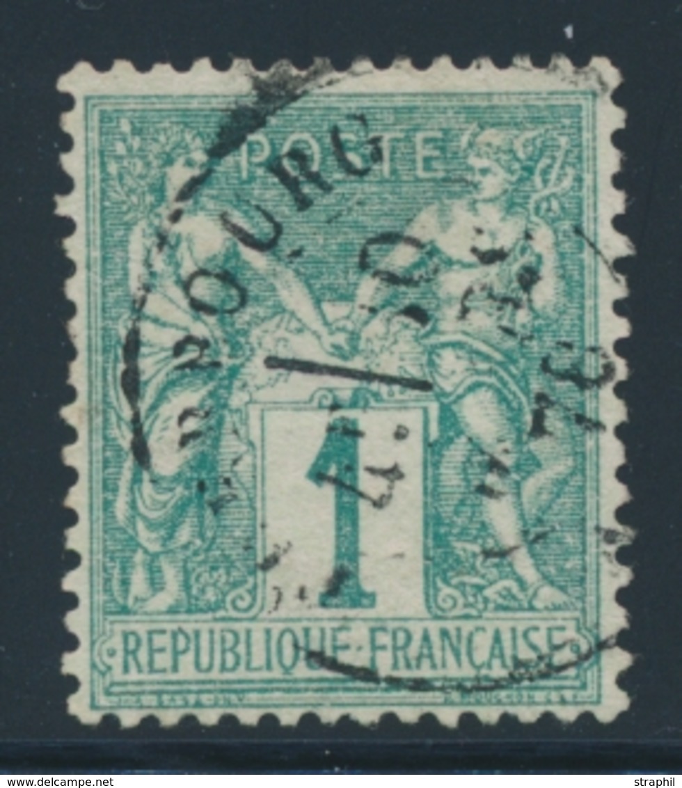 O TYPE SAGE - O - N°61 - 1c Vert - TB - 1876-1878 Sage (Typ I)