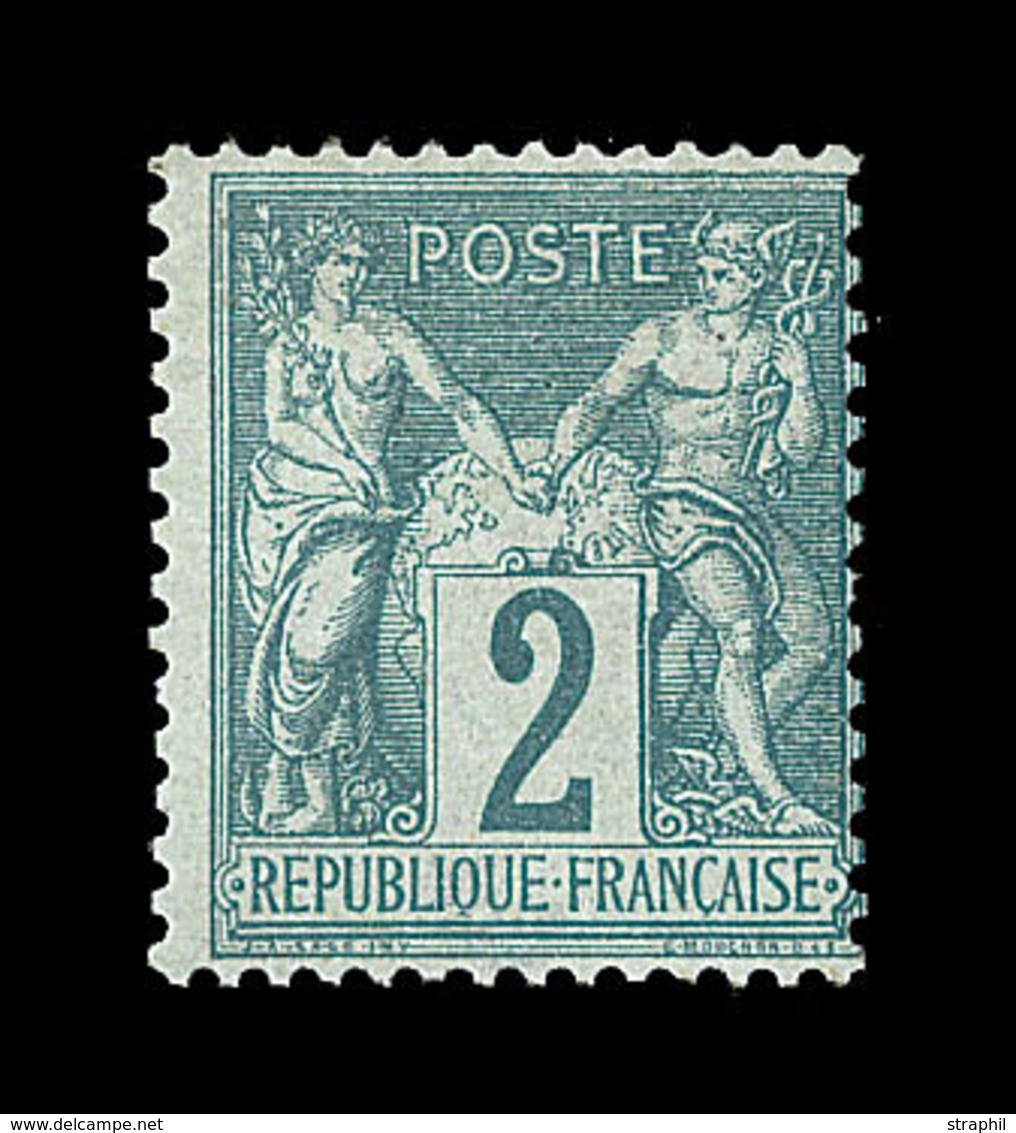 (**) TYPE SAGE - (**) - N°62 - 2c Vert - TB - 1876-1878 Sage (Typ I)