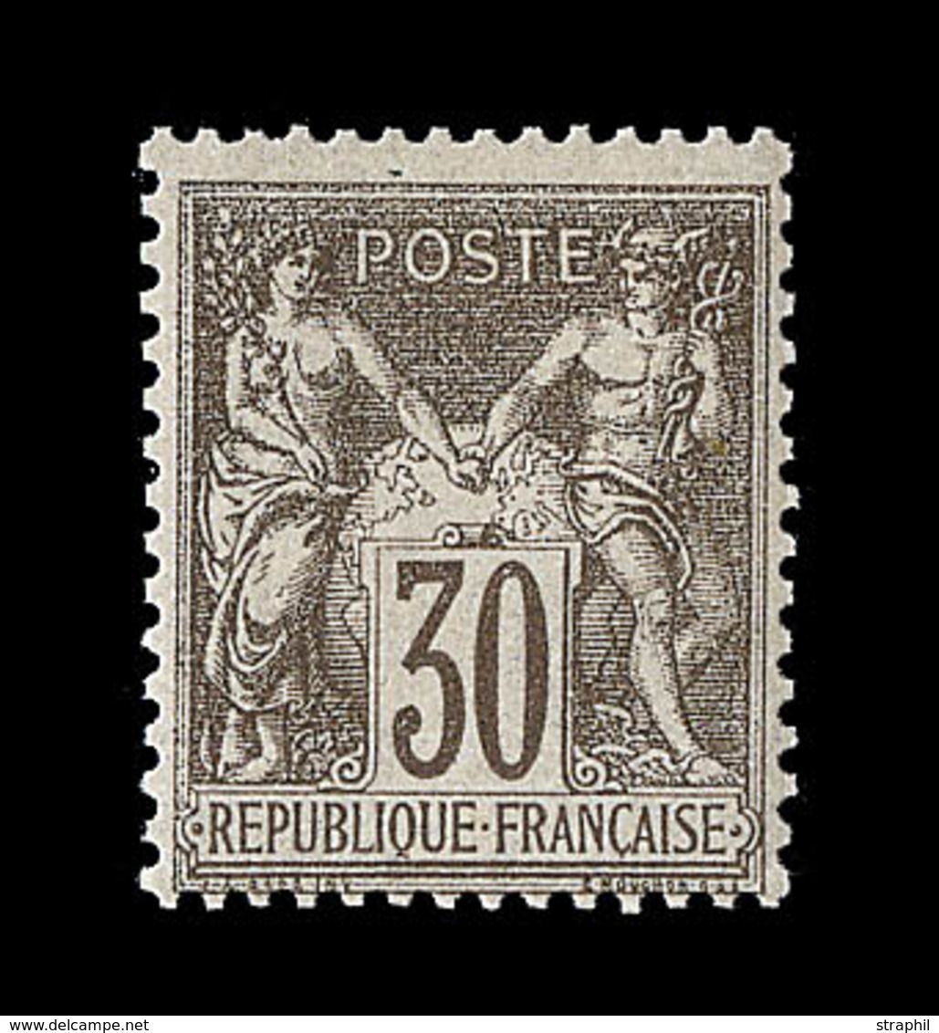 (**) TYPE SAGE - (**) - N°69 - 30c Brun Foncé- TB - 1876-1878 Sage (Typ I)