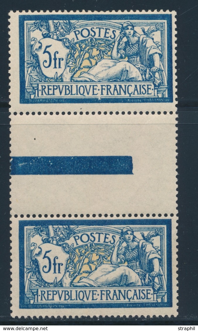 ** TYPE MERSON - ** - N°123 - Paire Avec Interpanneau - Signé Calves - TB - 1900-27 Merson