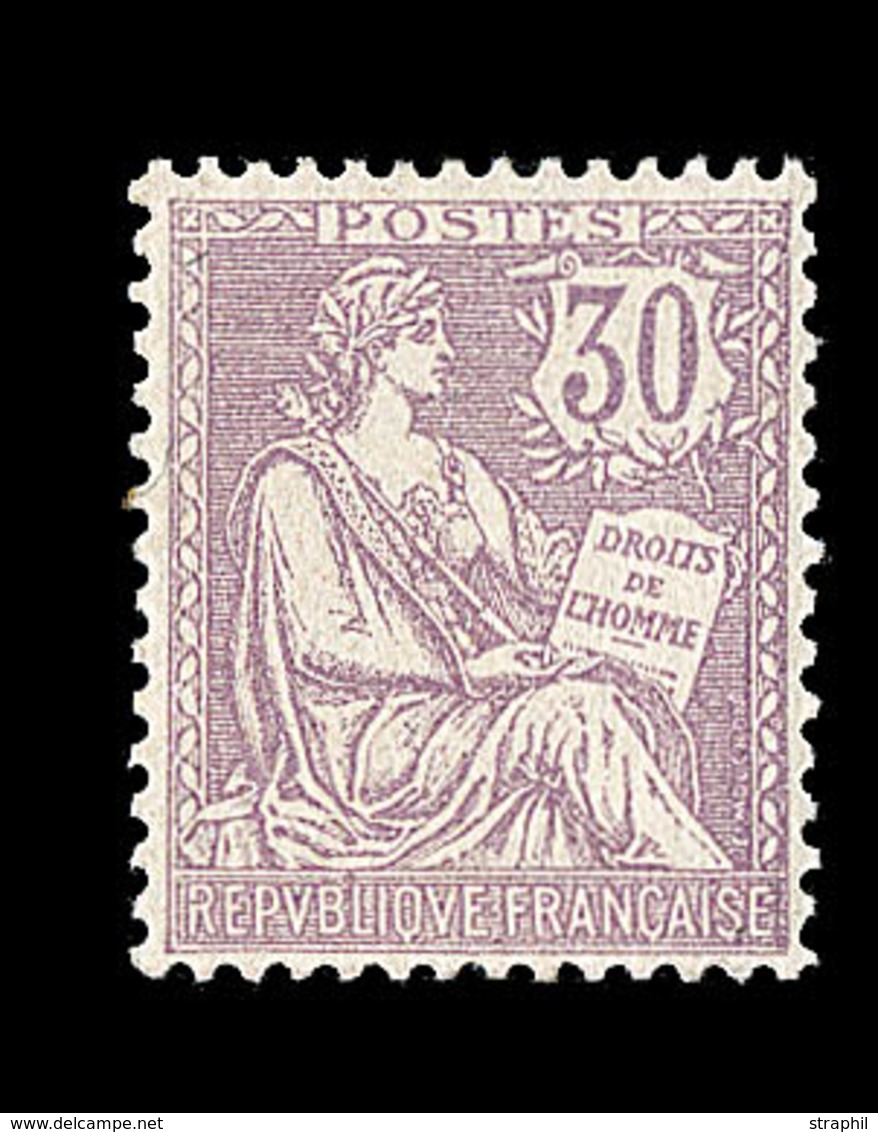 ** TYPE MOUCHON RETOUCHE - ** - N°128 - 30c Violet - Luxe - TB - 1900-02 Mouchon