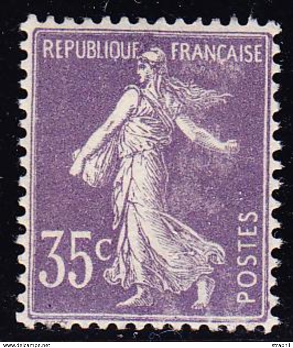 ** TYPE SEMEUSE CAMEE - ** - N°136 - 35c Violet Clair - TB Centrage - TB - 1906-38 Sower - Cameo