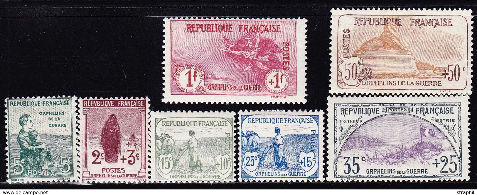 * PERIODE SEMI-MODERNE - * - N°148/54 - 7 Valeurs - TB - Unused Stamps