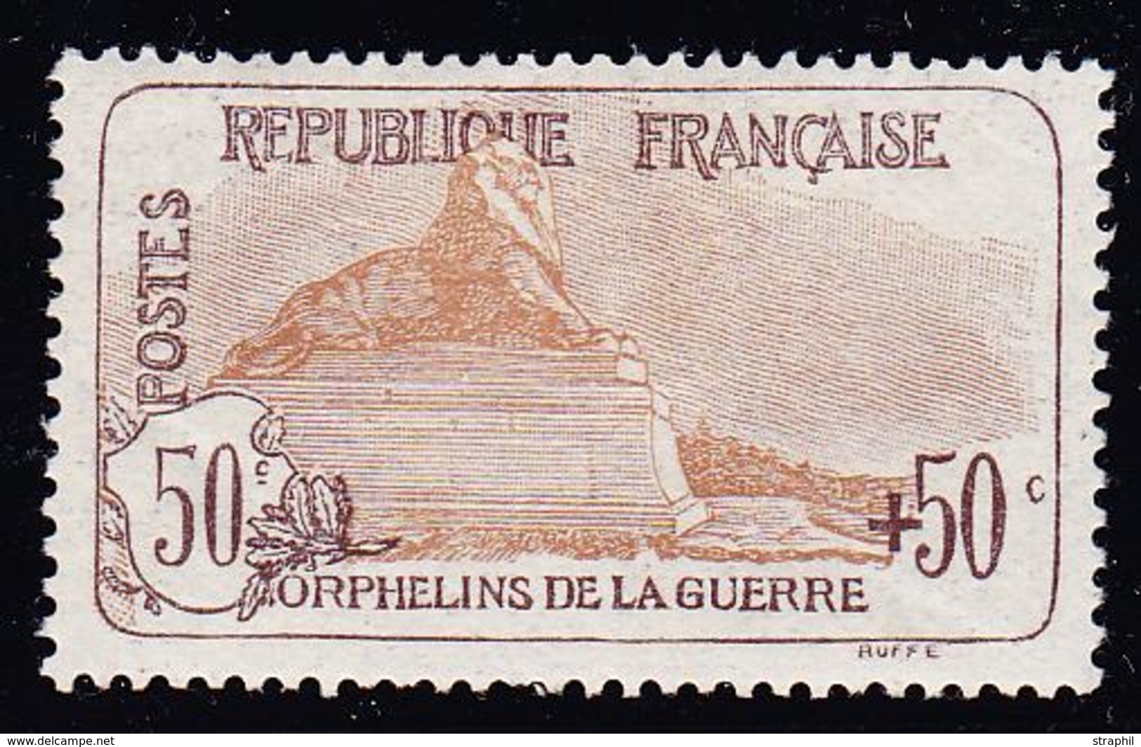 * PERIODE SEMI-MODERNE - * - N°153 - 50c + 50c Orphelins - TB - Unused Stamps