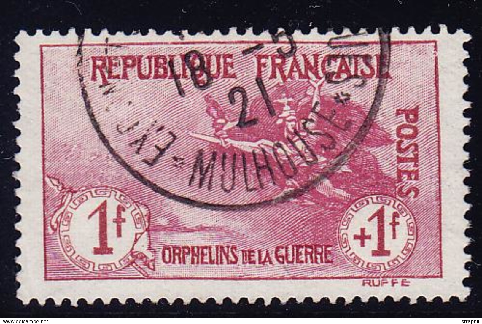 O PERIODE SEMI-MODERNE - O - N°154 - 1F+1F Orphelins - TB - Unused Stamps