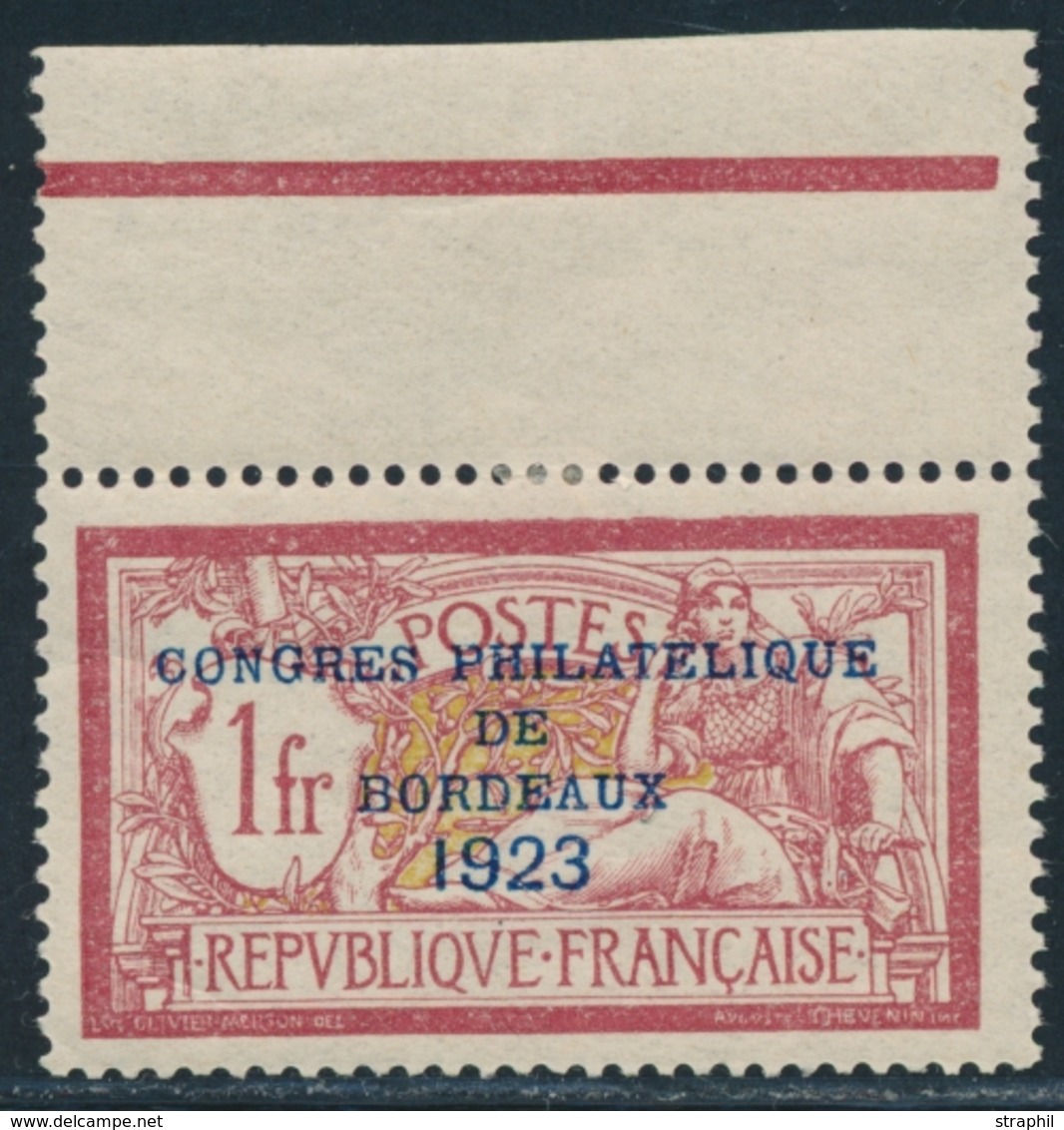 * PERIODE SEMI-MODERNE - * - N°182 - BDF Haut - TB - Unused Stamps