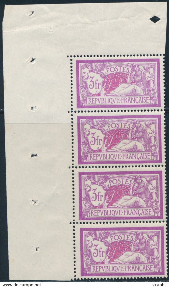 ** PERIODE SEMI-MODERNE - ** - N°240 - Bde De 4 + CDF Complet - TB - Unused Stamps