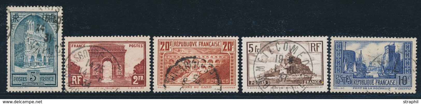 O PERIODE SEMI-MODERNE - O - N°258/62 - TB - Unused Stamps