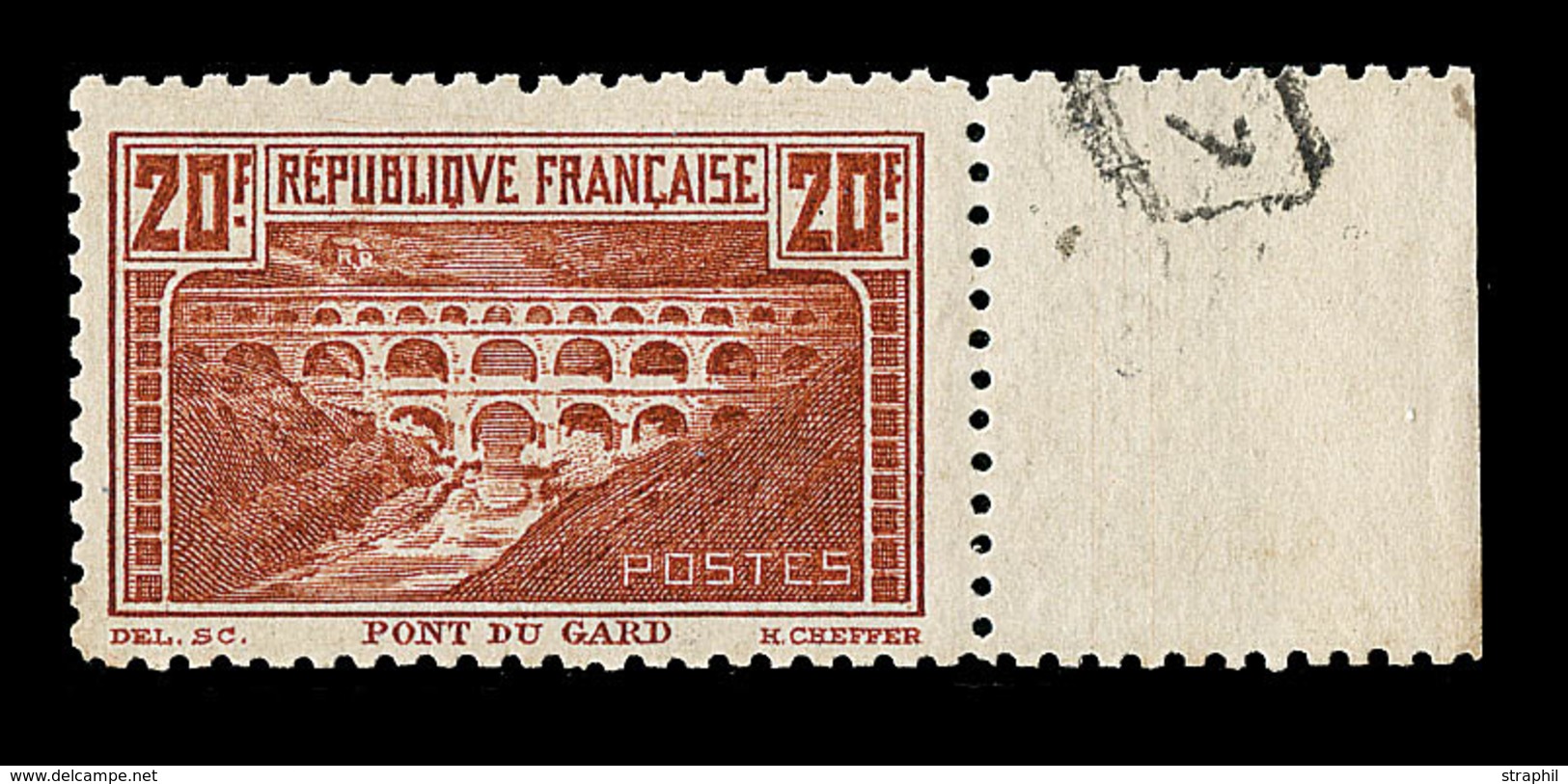 ** PERIODE SEMI-MODERNE - ** - N°262B - Dentelé 11 - BdF - Signé Calves - TB - Unused Stamps