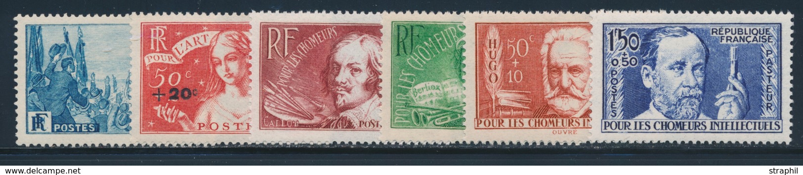 ** PERIODE SEMI-MODERNE - ** - N°328/33 - TB - Unused Stamps