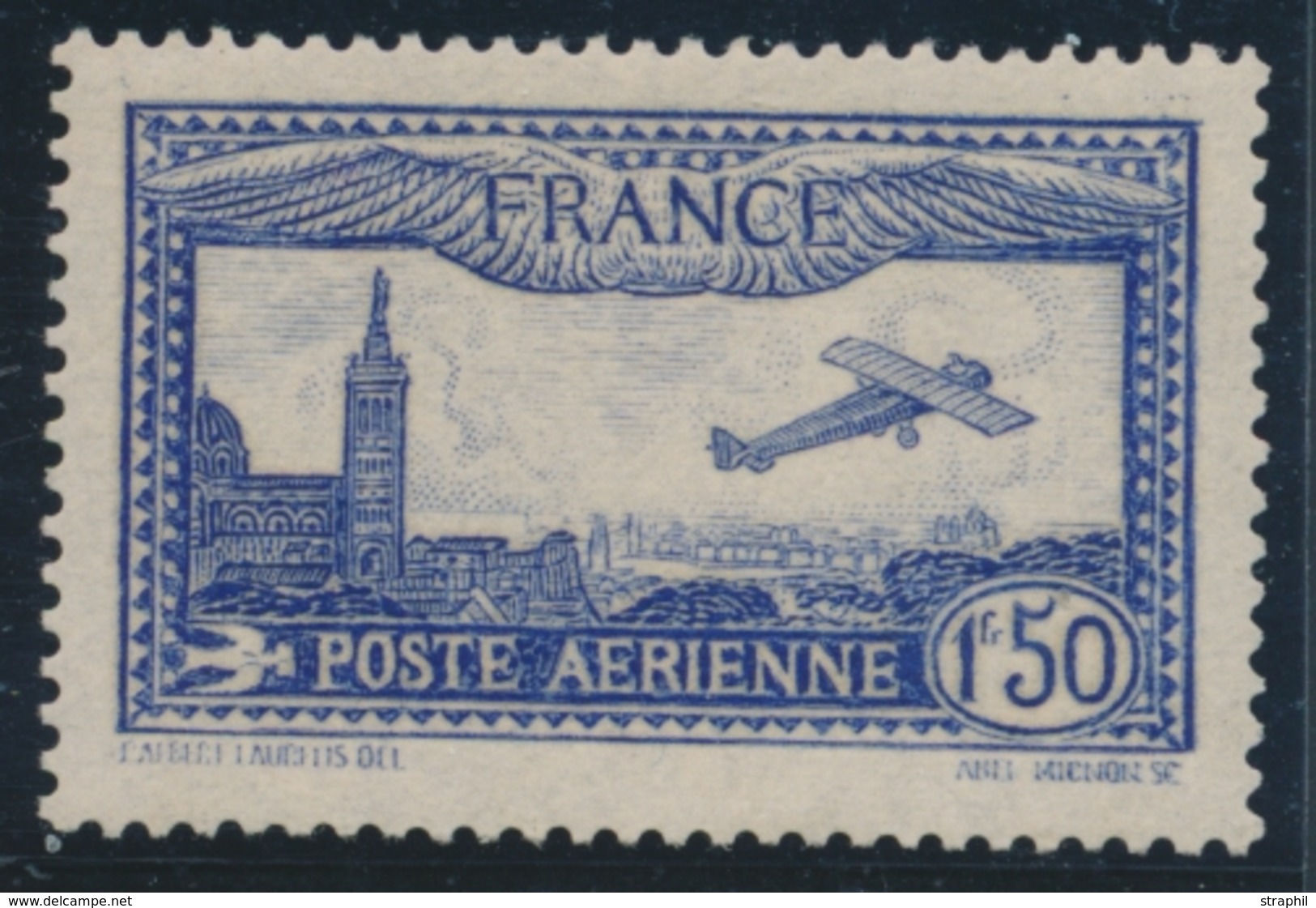 * POSTE AERIENNE - * - N°6b - Outremer Vif -TB - 1927-1959 Ungebraucht