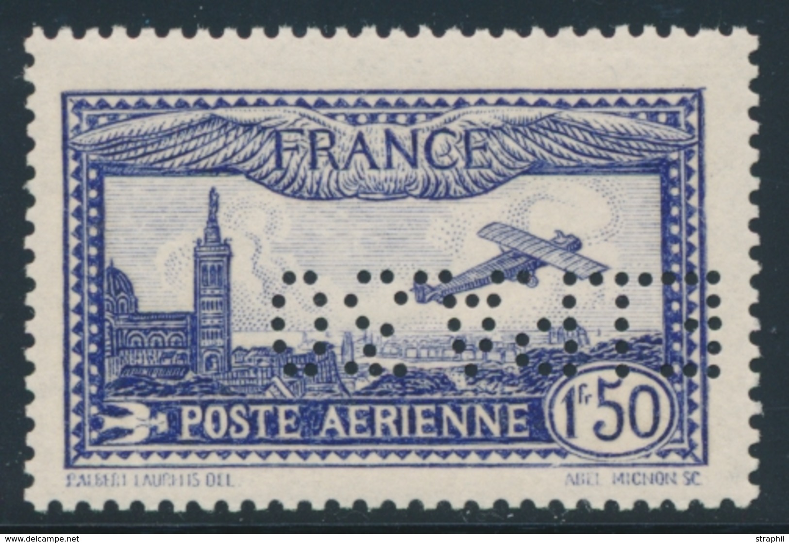 ** POSTE AERIENNE - ** - N°6c - Paire - EIPA 30 - TB - 1927-1959 Mint/hinged