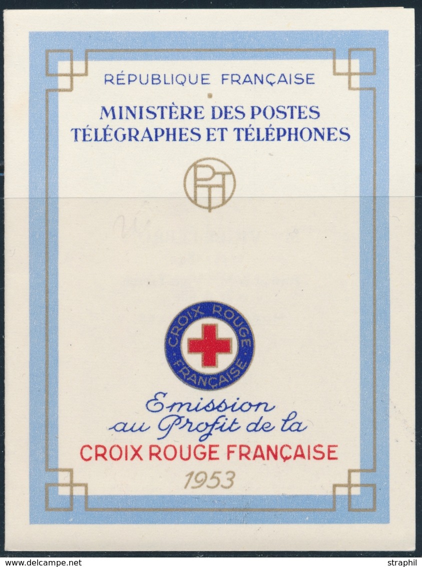 ** CARNETS CROIX-ROUGE - ** - N°2002 - Année 1953 - TB - Rotes Kreuz