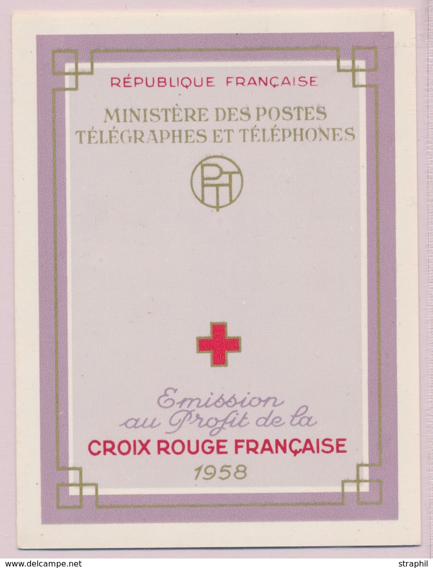 ** CARNETS CROIX-ROUGE - ** - N°2007 - Année 1958 - TB - Red Cross