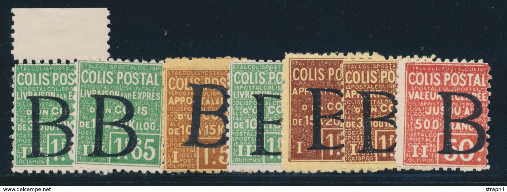 **/* COLIS POSTAUX - **/* - N°101/07 - N°103/106 ** - TB - Mint/Hinged