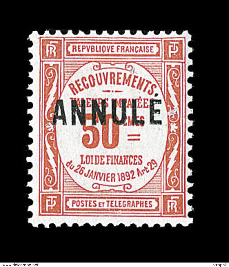 ** COURS D'INSTRUCTION - TIMBRES TAXE - ** - N°43 CI1, 44 CI2, 46 CI2, 47 CI1 - TB - Lehrkurse