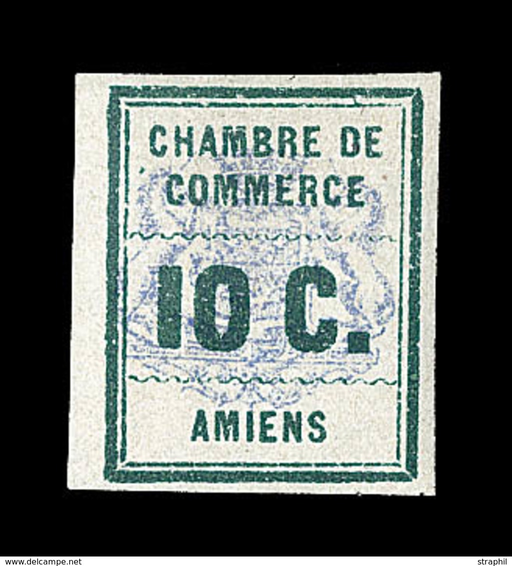 ** TIMBRES DE GREVE - ** - N°1c -10c Vert Et Outremer - ND Rare - TB - Other & Unclassified