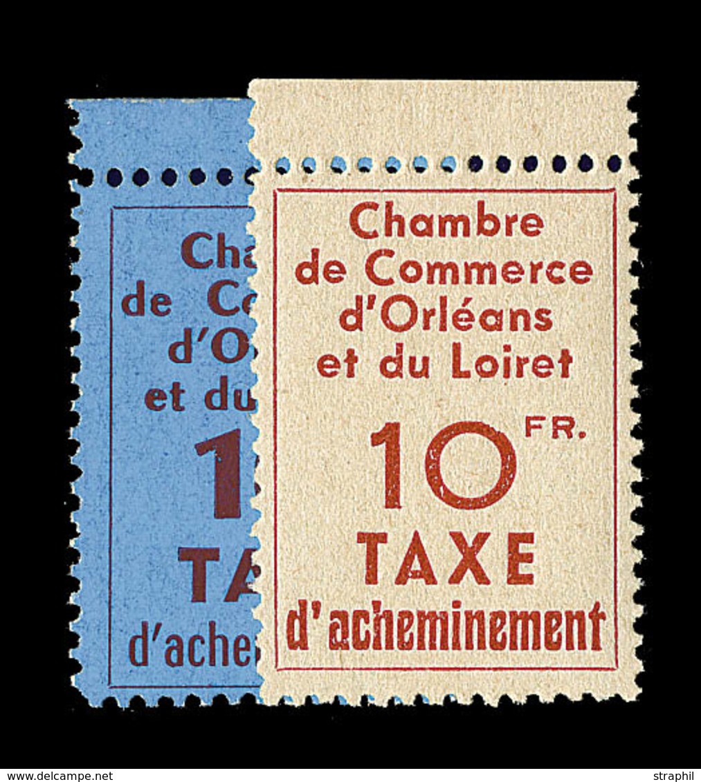 ** TIMBRES DE GREVE - ** - N°2/3 - Orléans - TB - Altri & Non Classificati