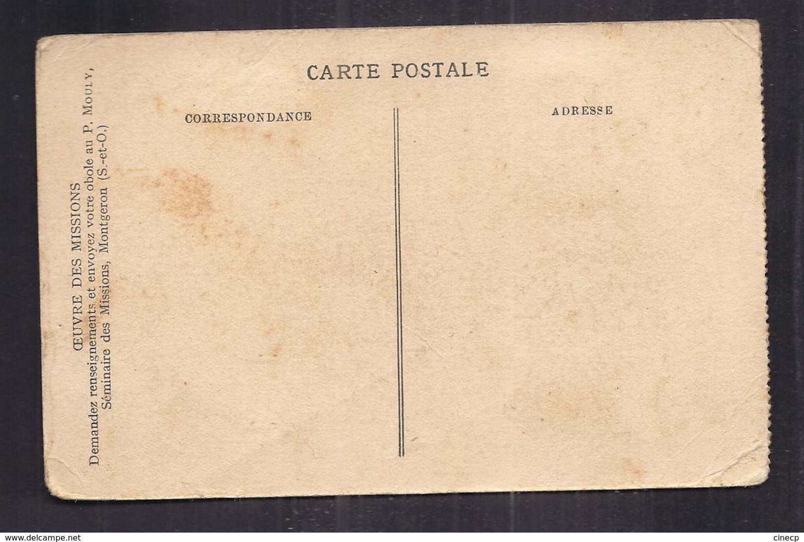 CPA SANTE - LEPRE - Molokaï , Keliiahonui , Petit Lépreux De Sept Ans - Confrégation Sacrés-Coeurs Paris Rue PICPUS - Santé