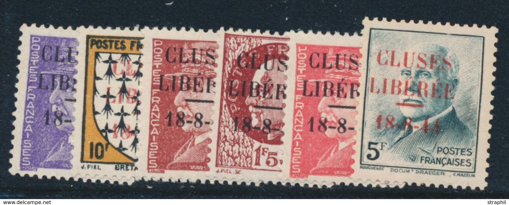 ** LIBERATION (Réf. MAYER 2015) - ** - Cluses - N°1/6 - Signé Mayer - TB - Befreiung