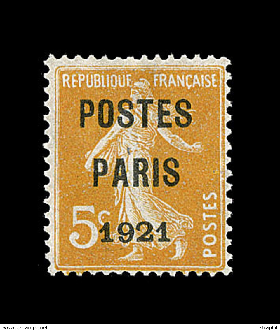 (*) PREOBLITERES - (*) - N°27 - Signé Calves -TB - 1893-1947