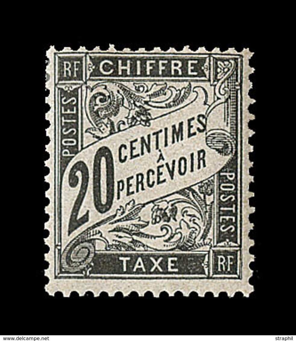 * TIMBRES TAXE - * - N°17 - Comme** -TF/ TB - 1859-1959 Mint/hinged