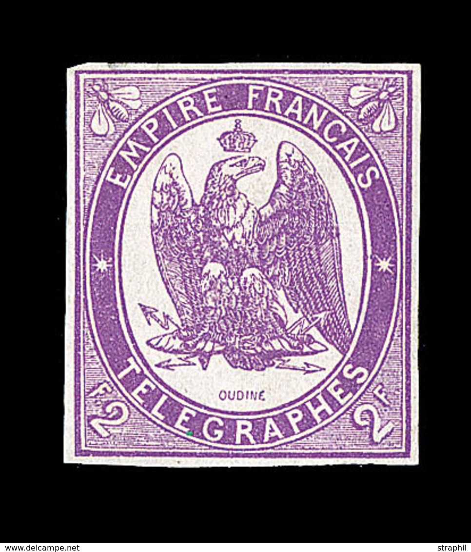 ** TIMBRES - TELEGRAPHE - ** - N°4 - 2F Violet - TB - Telegraph And Telephone