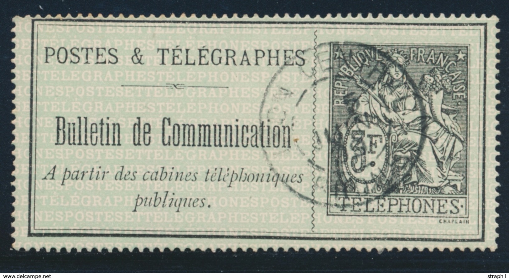 (*) TIMBRES - TELEPHONE - (*) - N°20 - TB - Telegraph And Telephone