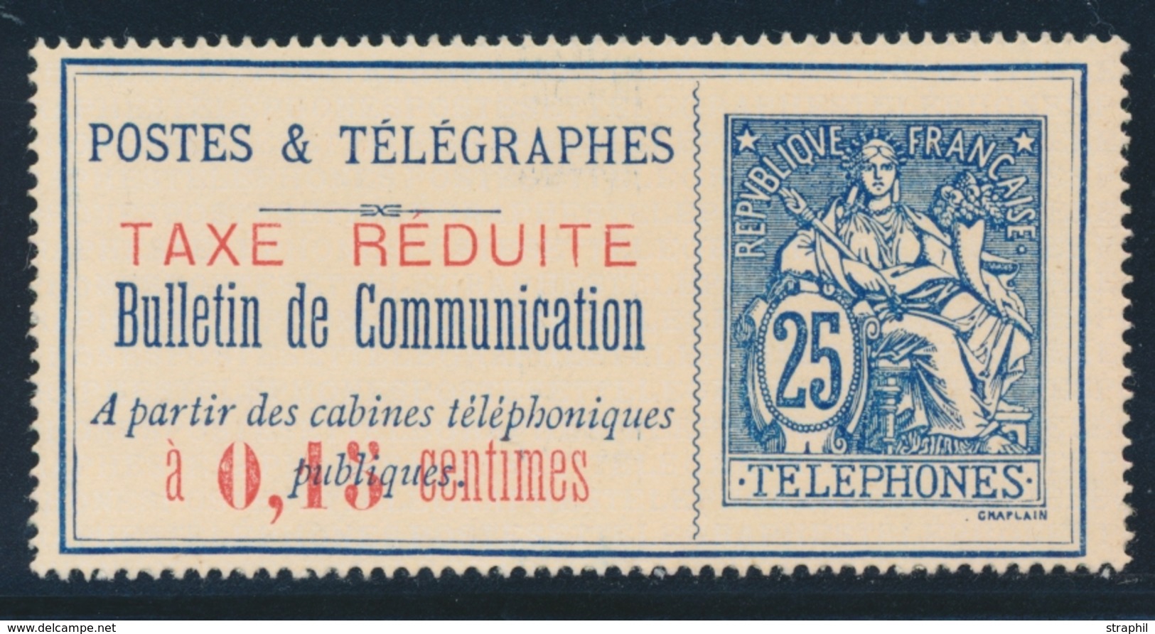 (*) TIMBRES - TELEPHONE - (*) - N°21 - TB - Telegraph And Telephone