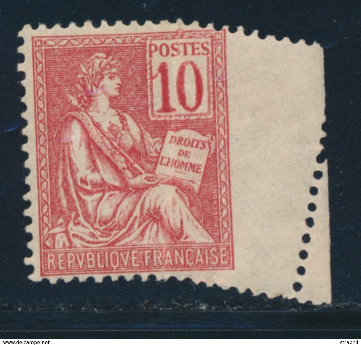 * VARIETES - * - N°116 - Piquage Oblique - TB - Unused Stamps