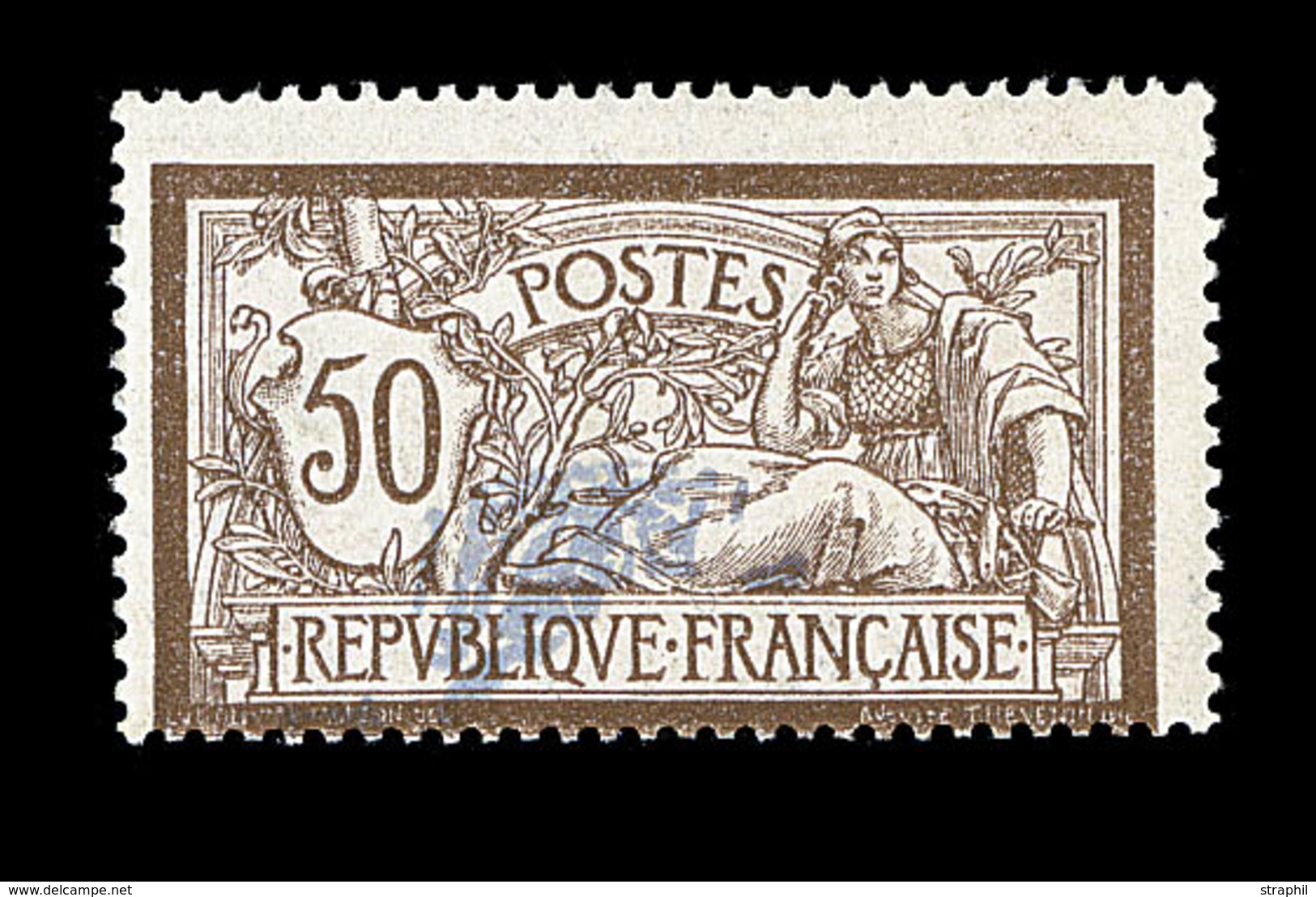 * VARIETES - * - N°120b - Centre Très Déplacé - TB - Unused Stamps