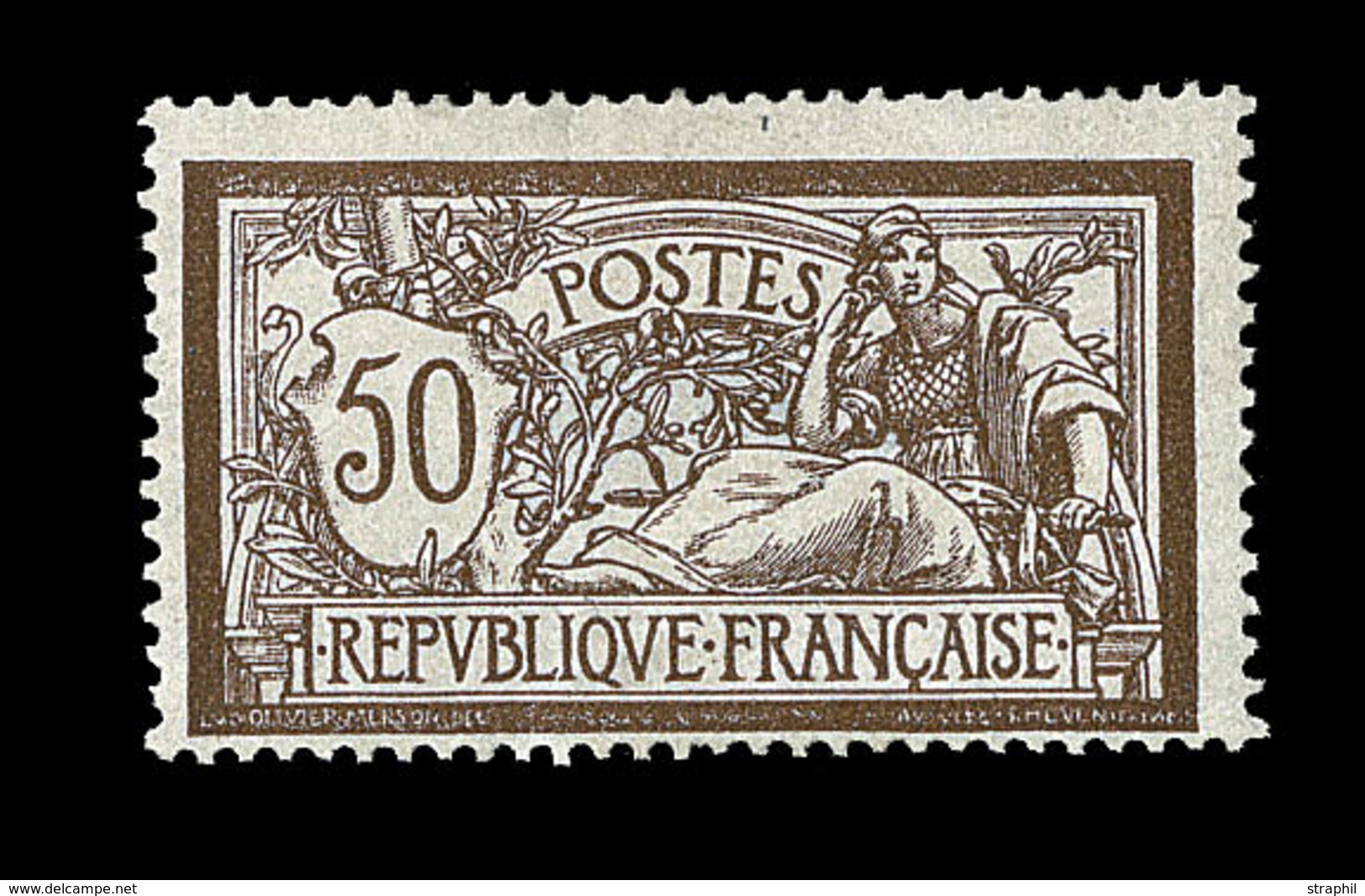 * VARIETES - * - N°120c - Sans Teinte De Fond - Comme ** - TB - Unused Stamps