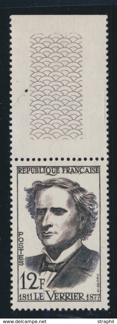 ** VARIETES - ** - N°1147a - BDF - Brun Noir - Signé Calves - TB - Unused Stamps