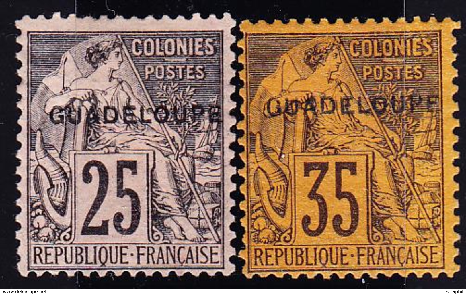 * GUADELOUPE - * - N°21, 23 - TB - Other & Unclassified