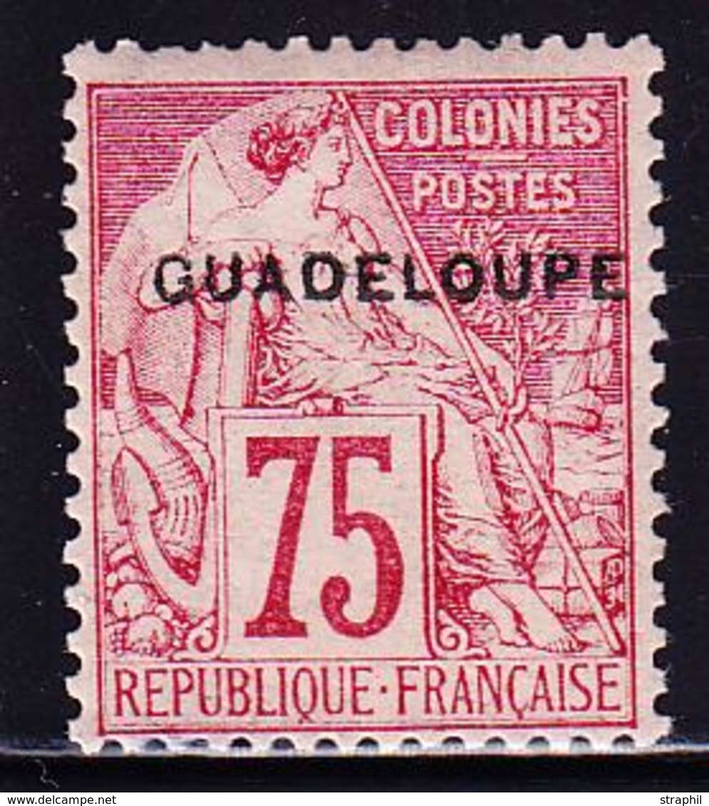 ** GUADELOUPE - ** - N°25 - 75c Rose - Paire - TB/SUP - Other & Unclassified