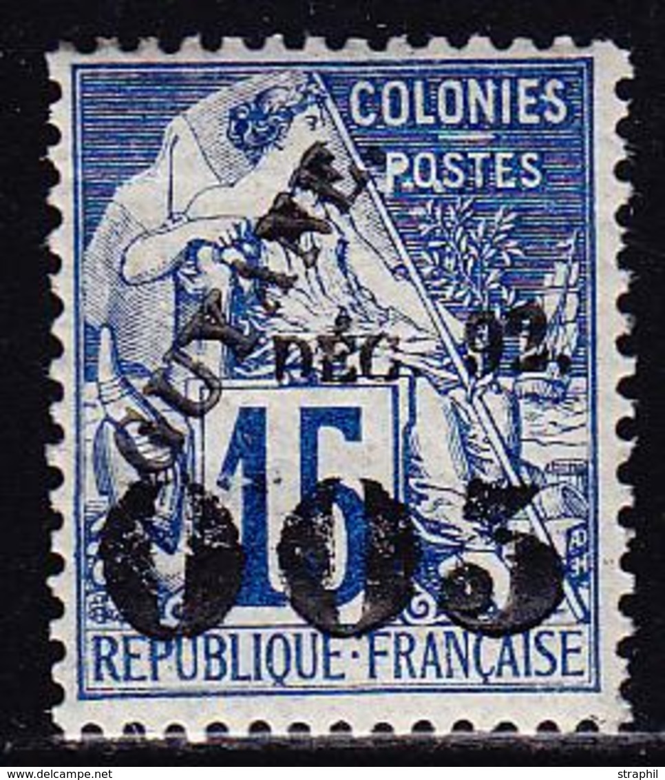 ** GUYANE - ** - N°29 - 0,05c S/15c Bleu - TB - Other & Unclassified