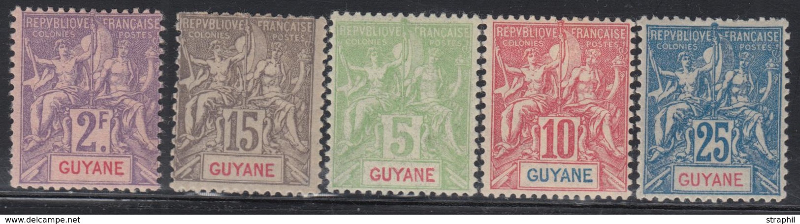 * GUYANE - * - N°43/46, 48 - TB - Other & Unclassified