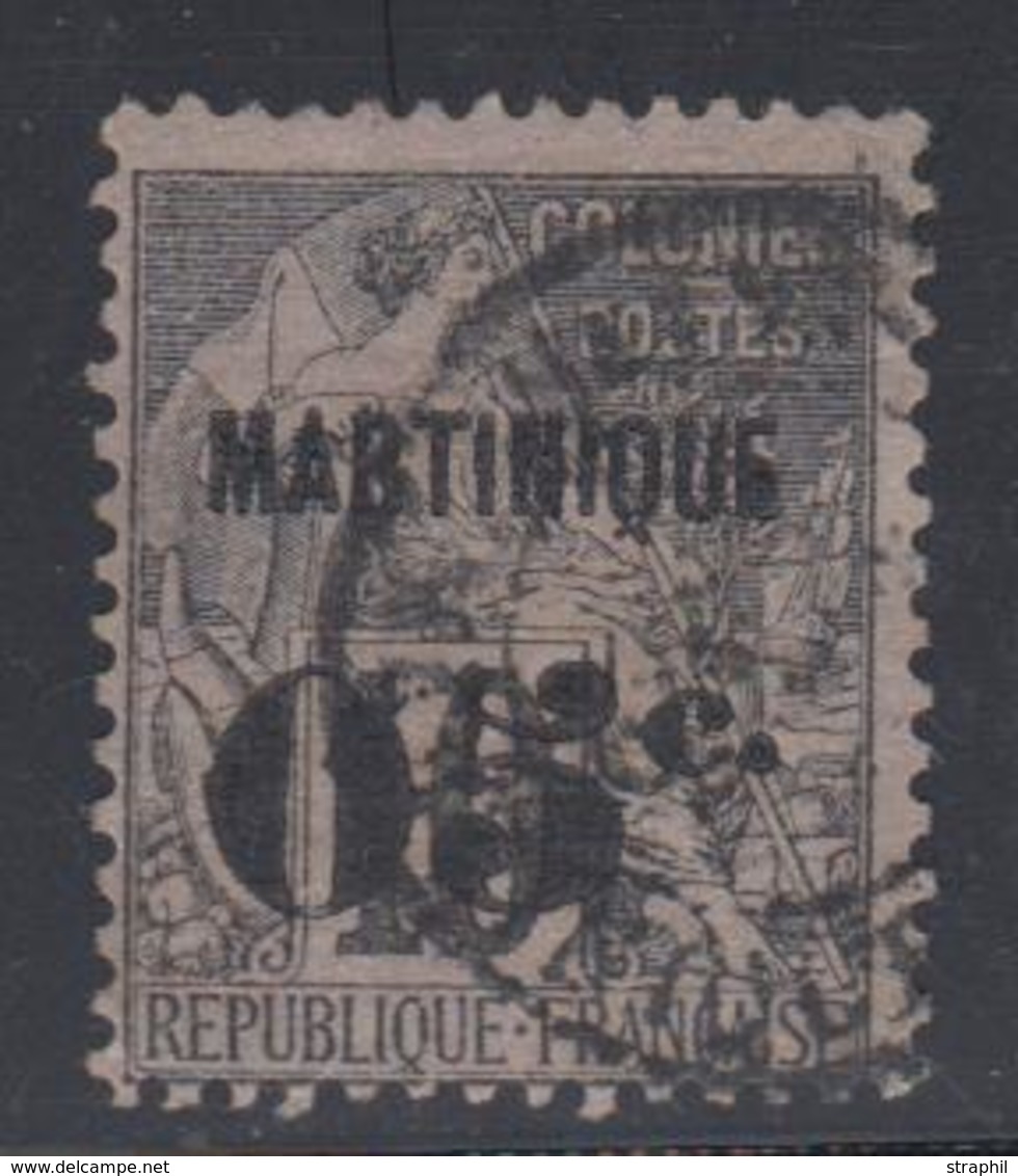 O MARTINIQUE - TIMBRES POSTE - O - N°10 - 05 S/25c - TB - Other & Unclassified