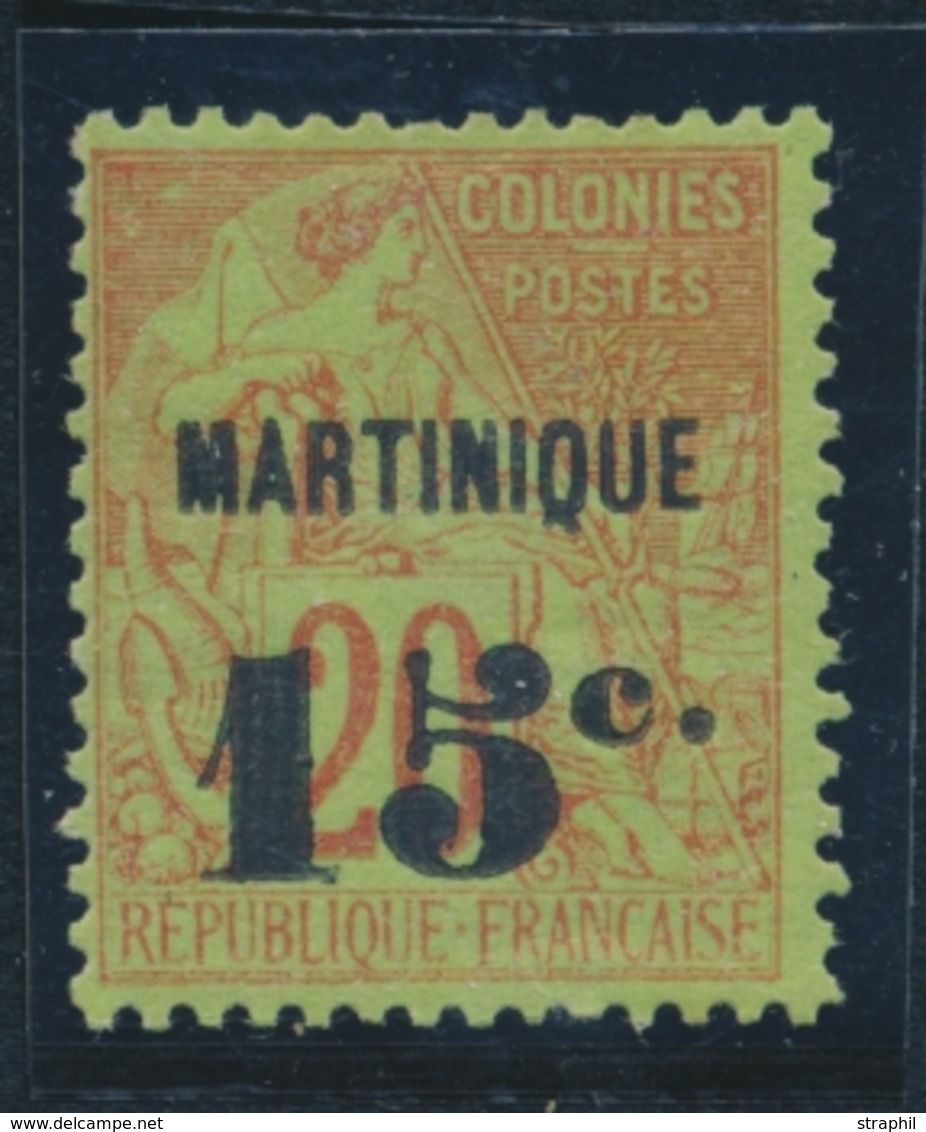 * MARTINIQUE - TIMBRES POSTE - * - N°16 - TB - Sonstige & Ohne Zuordnung