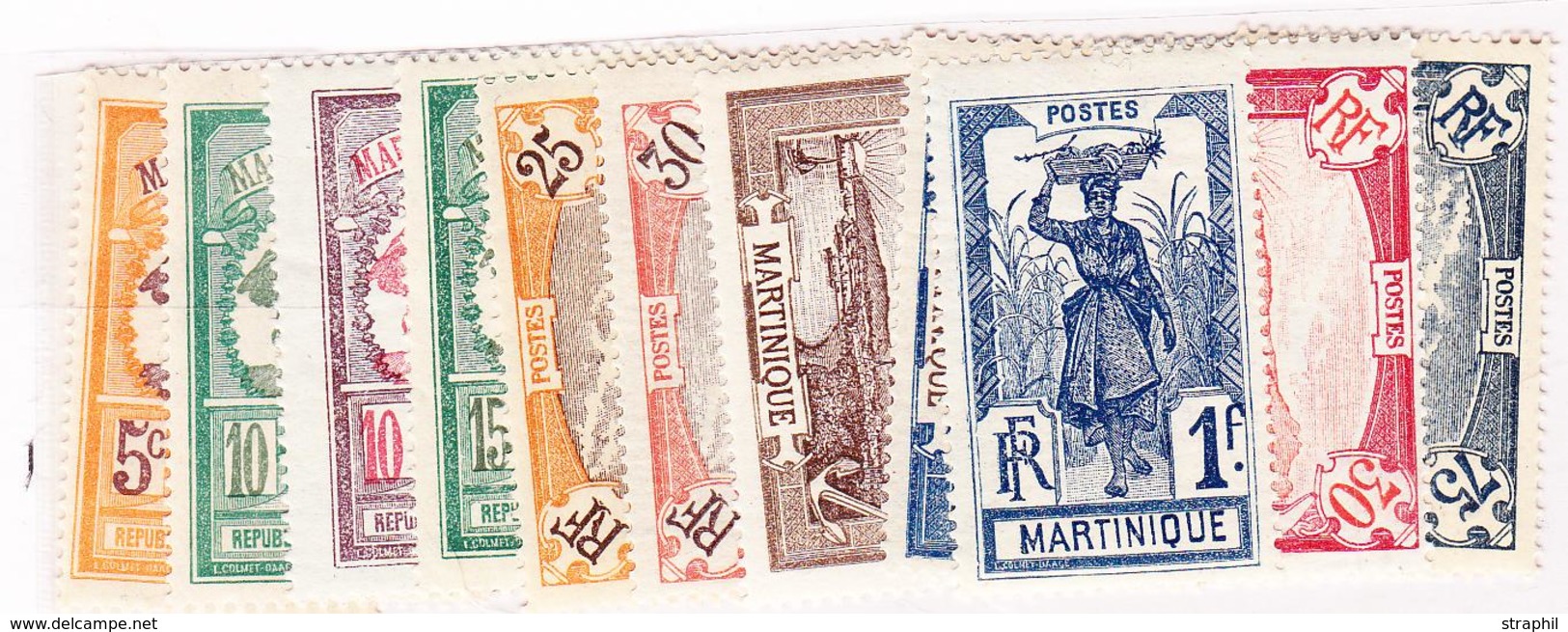 ** MARTINIQUE - TIMBRES POSTE - ** - N°92/104 - TB - Other & Unclassified