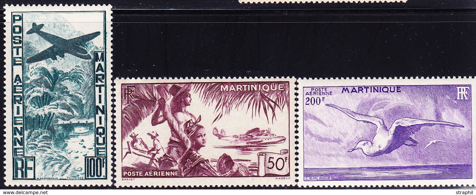 ** MARTINIQUE - POSTE/AERIENNE - ** - PA N°13/15 -TB - Sonstige & Ohne Zuordnung