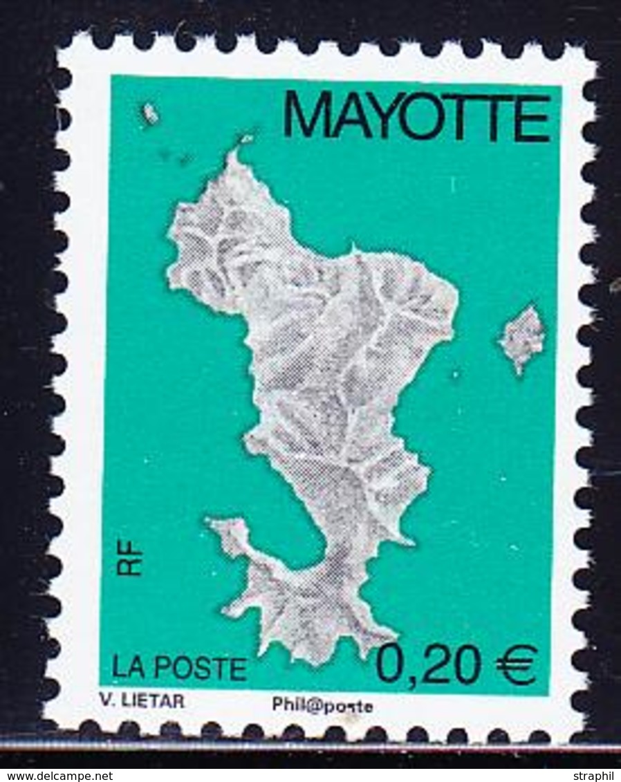 ** MAYOTTE - ** - N°160A - BDF - Légende Philaposte - Non Emis - TB - Sonstige & Ohne Zuordnung