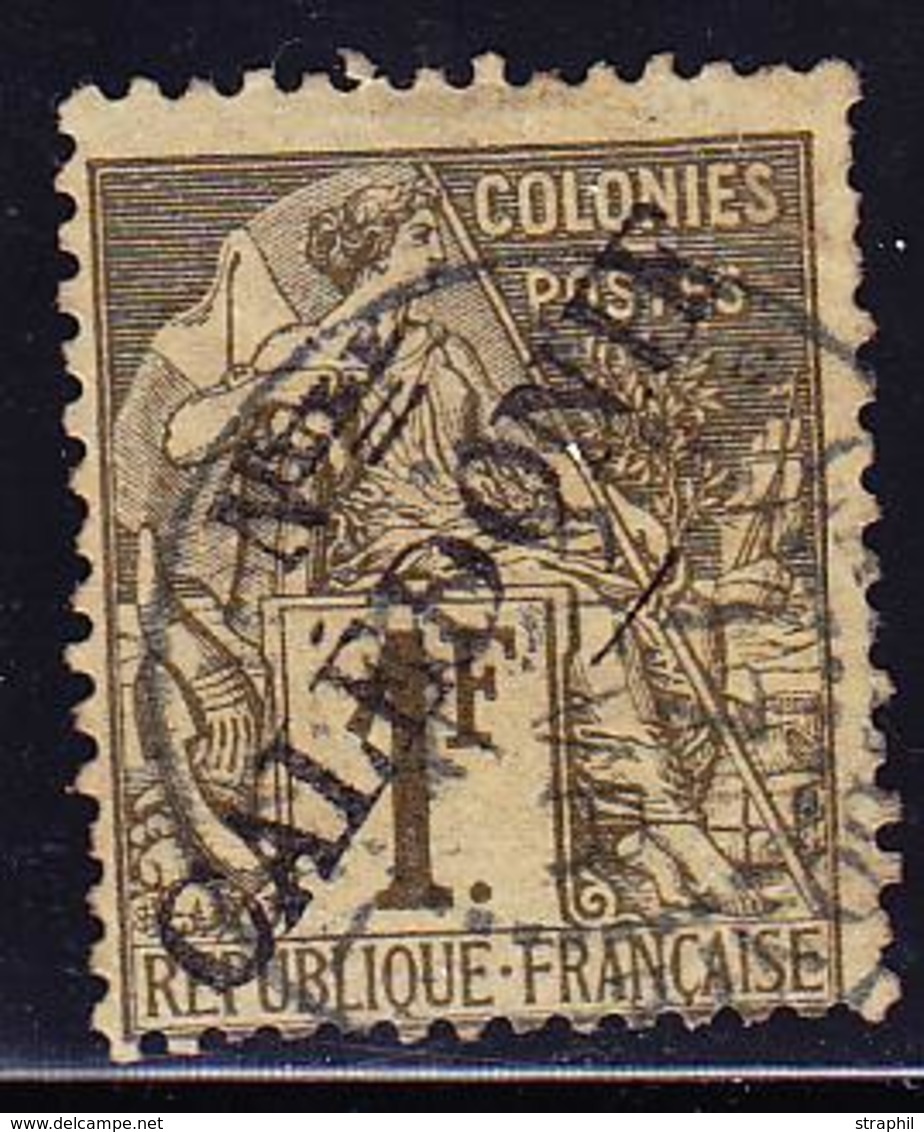 O NOUVELLE CALEDONIE - O - N°34 - 1F Olive - B/TB - Vide