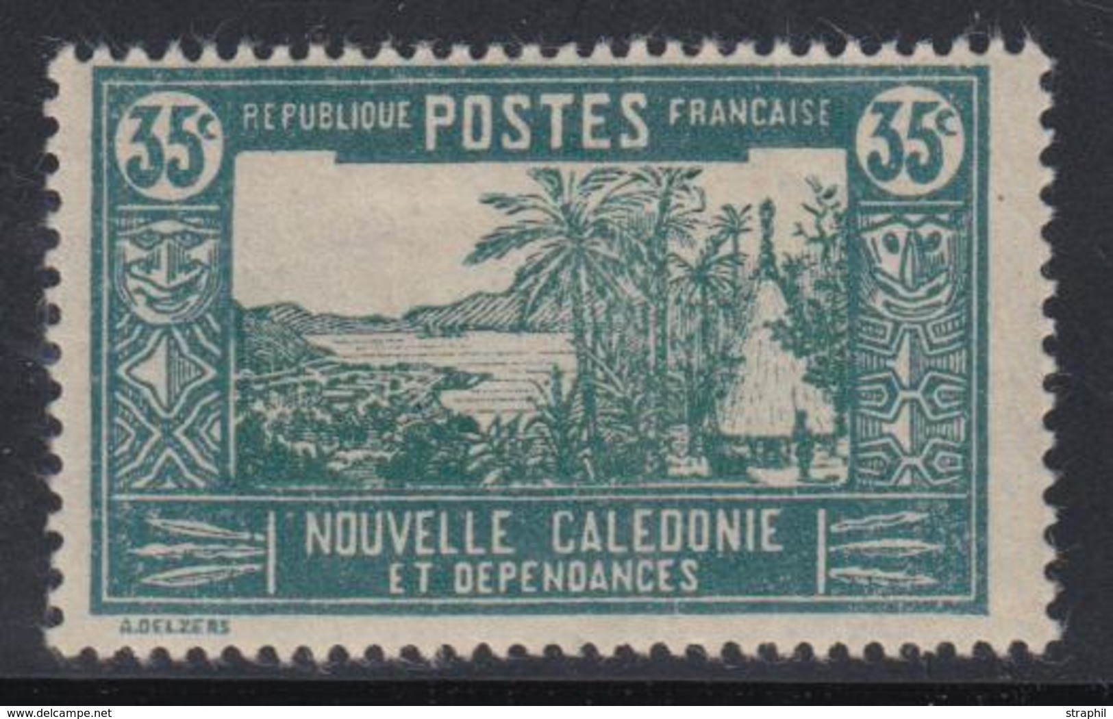 * NOUVELLE CALEDONIE - * - N°51A - Sans Surch. WALLIS - TB - Vide