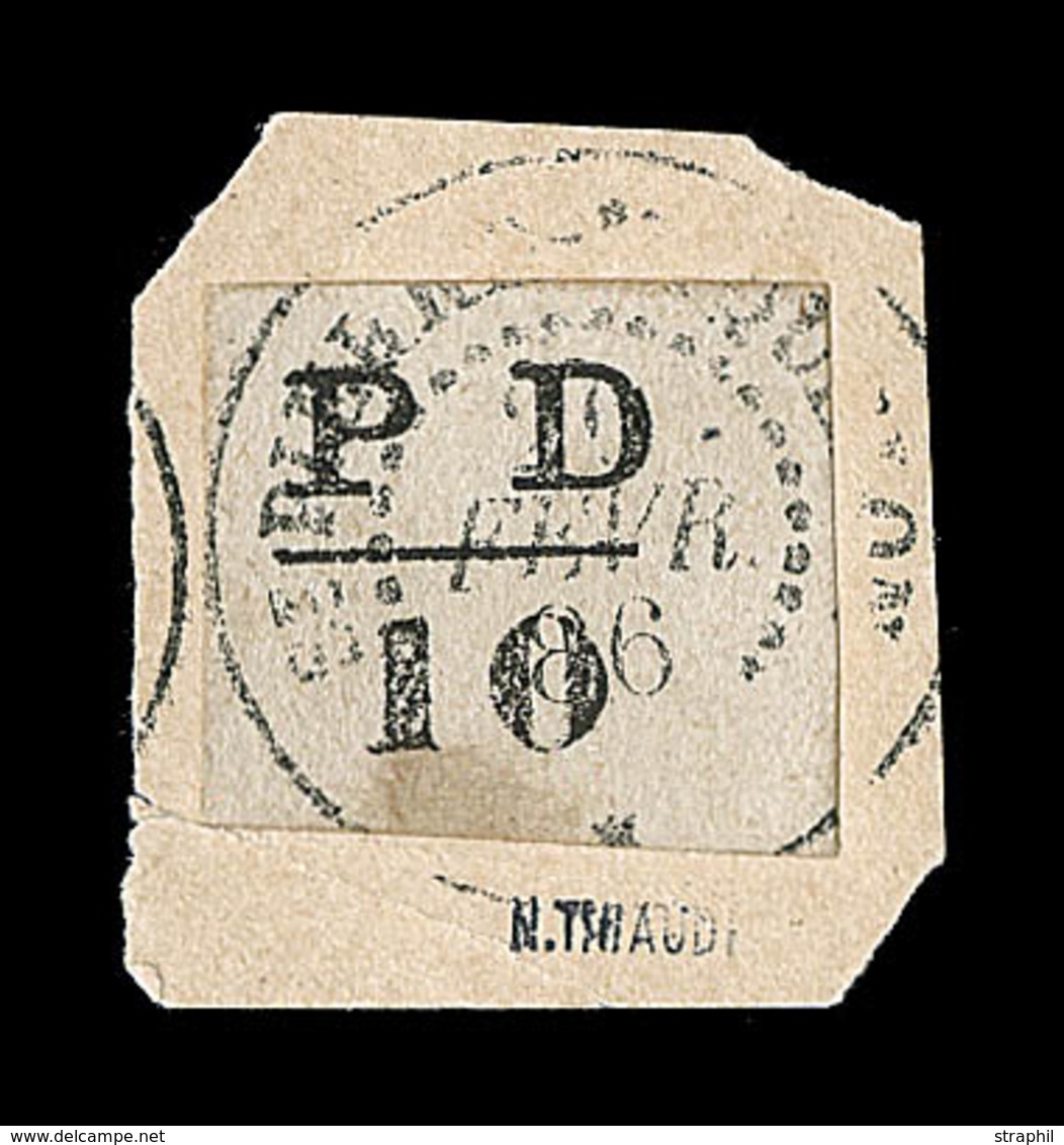 F SAINT PIERRE ET MIQUELON - F - N°16 - PD/10 - Signé Champion - Belle Obl. Du 20 FEVR 1886 - TB - Vide