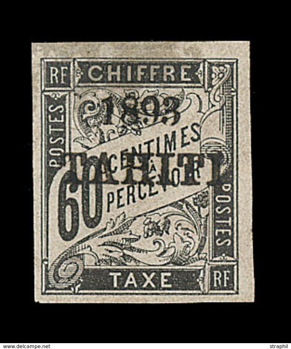* TAHITI - TIMBRES TAXE - * - N°24 - Margé - Signé Calves - TB - Other & Unclassified