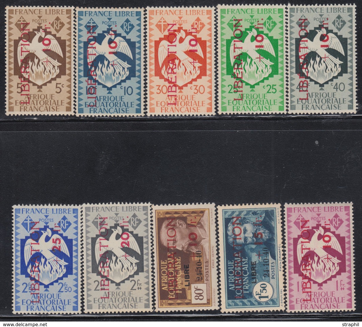 ** AFRIQUE EQUATORIALE FRANCAISE - ** - N°181/90 - TB - Other & Unclassified